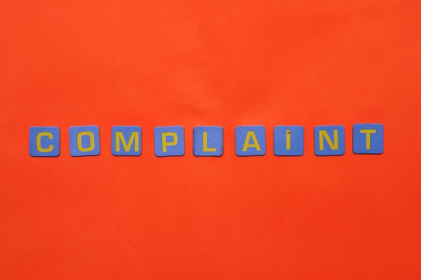 community complaint report issued